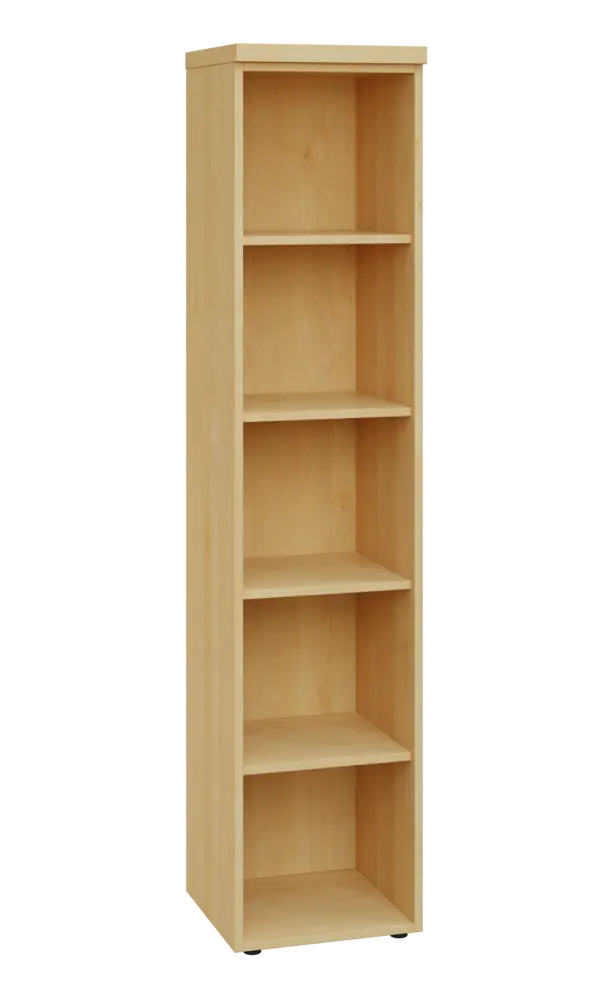 SIN 5 - 4N kancelářská skříň, nika, 1820x400x400, javor horský